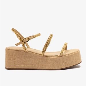 Larroudé Gio Milanina Platform Sandals